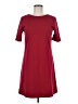 Gap Solid Burgundy Red Casual Dress Size 8 - photo 1