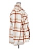 Sage Collective 100% Polyester Plaid Ivory Jacket Size XXL - photo 4