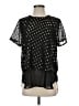 DKNY Black Short Sleeve Blouse Size S - photo 1