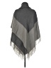 Accessory Street 100% Acrylic Gray Poncho Size S (estimated) - photo 2