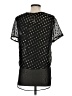 DKNY Black Short Sleeve Blouse Size S - photo 2