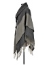 Accessory Street 100% Acrylic Gray Poncho Size S (estimated) - photo 5