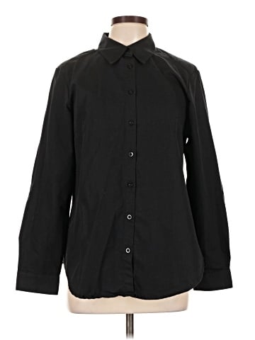 IMAN Long Sleeve Button-Down Shirt (view 1)