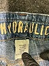 Hydraulic Houndstooth Blue Jeans Size 7 - 8 - photo 4