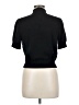 St. John Black Short Sleeve Top Size M - photo 2