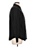 IMAN Solid Black Long Sleeve Button-Down Shirt Size L - photo 4