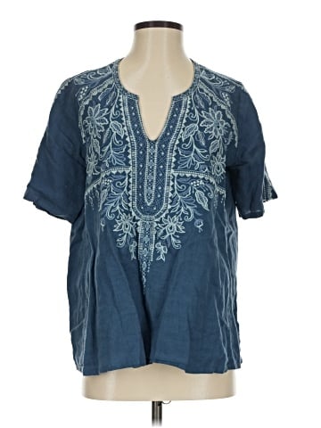Johnny Was Short Sleeve Blouse (view 1)