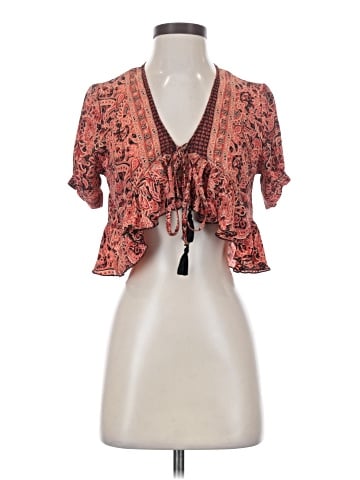 Raga Short Sleeve Blouse (view 1)