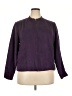 DressBarn Solid Purple Jacket Size 2X - photo 1