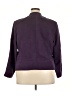 DressBarn Solid Purple Jacket Size 2X - photo 2