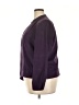 DressBarn Solid Purple Jacket Size 2X - photo 5