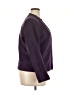 DressBarn Solid Purple Jacket Size 2X - photo 4