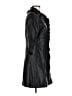 Appraisal 100% Polyester Black Raincoat Size M - photo 4