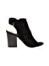 SODA Black Sandals Size 8 - photo 1