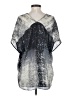 Vince. 100% Silk Gray Short Sleeve Silk Top Size XS - photo 2