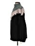 Free People 100% Cotton Chevron-herringbone Black Pullover Sweater Size XS - photo 5