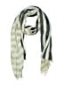 Assorted Brands 100% Polyester Stripes Gray Tan Scarf One size - photo 1