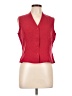 Classiques Entier 100% Silk Red Vest Size L - photo 1