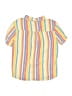 Epic Threads Stripes Yellow Short Sleeve Button-Down Shirt Size XL (youth) - photo 2