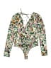 BCBGeneration Green Long Sleeve Blouse Size S - photo 2