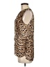 Guess Animal Print Tan Sleeveless Blouse Size M - photo 5