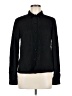 Brooks Brothers 100% Polyester Tweed Black Long Sleeve Blouse Size 6 - photo 1