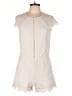 Saylor 100% Polyester Ivory Romper Size L - photo 1