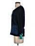 Desigual 100% Cotton Paisley Teal Pullover Sweater Size S (estimated) - photo 5