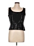 St. John Black Sleeveless Top Size 12 - photo 1