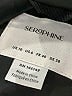 Seraphine 100% Polyester Black Coat Size 6 Maternity - photo 6