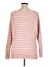 LC Lauren Conrad Stripes Pink Pullover Sweater Size XL - photo 2