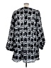 ELOQUII 100% Polyester Graphic Black Casual Dress Size 28 - photo 2