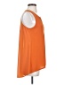 Naked Zebra Orange Sleeveless Blouse Size S - photo 4