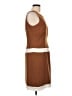 Metrostyle 100% Polyester Color Block Brown Casual Dress Size 10 - photo 4