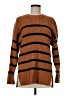 Abercrombie & Fitch Stripes Brown Pullover Sweater Size M - photo 1