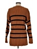 Abercrombie & Fitch Stripes Brown Pullover Sweater Size M - photo 2