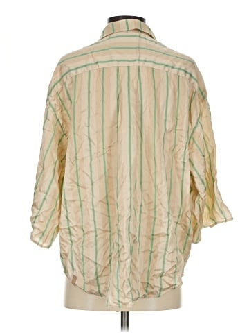 Lunya 3/4 Sleeve Button-Down Shirt (view 2)