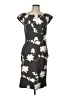 eShakti Graphic Gray Cocktail Dress Size 10 - photo 1