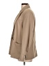 Zara 100% Polyester Tan Blazer Size L - photo 5