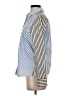 Foxcroft Stripes Blue Long Sleeve Blouse Size 4 - photo 5