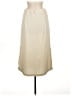 Unbranded 100% Polyester Solid Ivory Casual Skirt Size M - photo 2