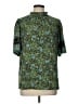Ann Taylor LOFT Paisley Green Short Sleeve Blouse Size L - photo 1