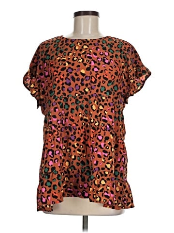 Emily Wonder Short Sleeve Blouse (view 1)