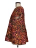 Emily Wonder 100% Polyester Animal Print Orange Short Sleeve Blouse Size M - photo 5