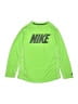 Nike 100% Polyester Green Long Sleeve T-Shirt Size L (youth) - photo 1