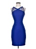 Guess Blue Cocktail Dress Size 0 - photo 1