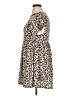 Rokoko Animal Print Tan Casual Dress Size 14 - photo 5