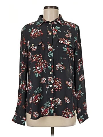 Ann Taylor LOFT Long Sleeve Blouse (view 1)