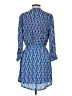Maeve 100% Polyester Paisley Blue Casual Dress Size S - photo 2