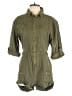 Free People Solid Green Romper Size 2 - photo 1